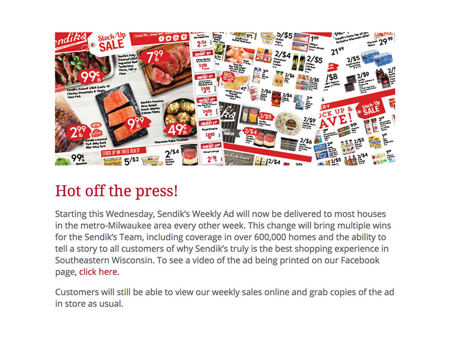 Red Bag Weekly Story Sample 3
